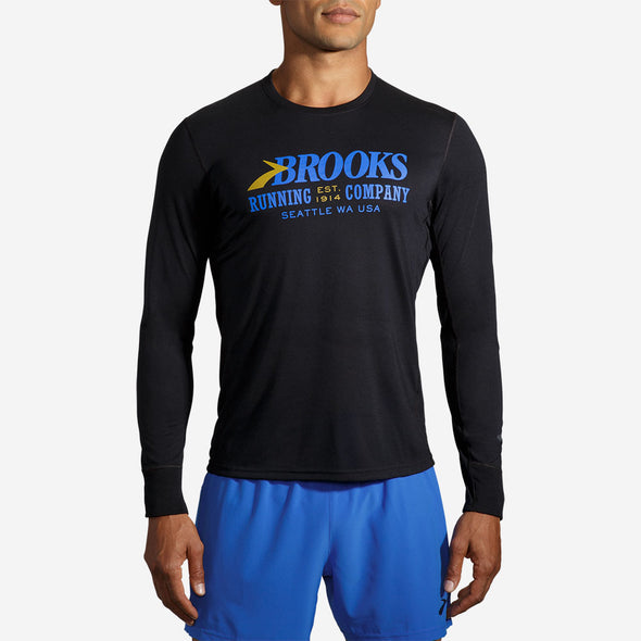 Brooks Distance Graphic Long Sleeve Men's