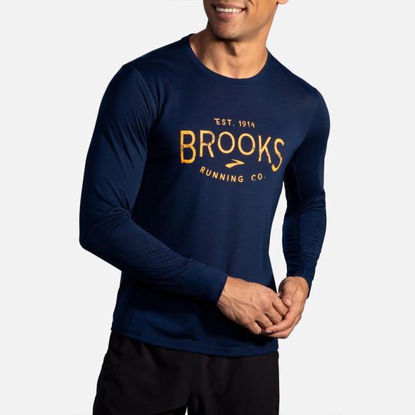 Brooks Distance Graphic Long Sleeve Men's