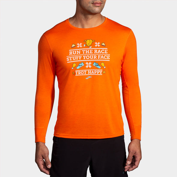 Brooks Distance Graphic Long Sleeve Men's