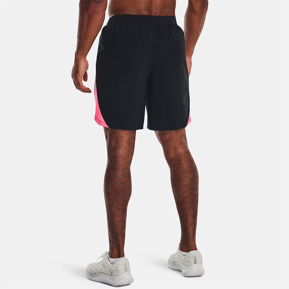Short De Sport Lotto Squadra III Pour Homme - 7 Pouces - 100% Polyester - Coupe Confortable
