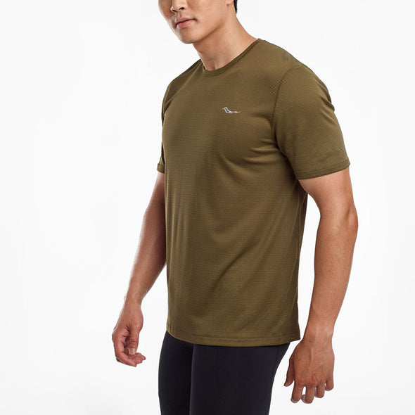 Saucony Stopwatch Short Sleeve Men's