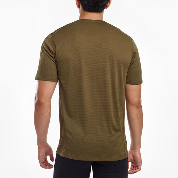 Saucony Stopwatch Short Sleeve Men's