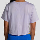 Brooks Run Within Crop Tee Women's