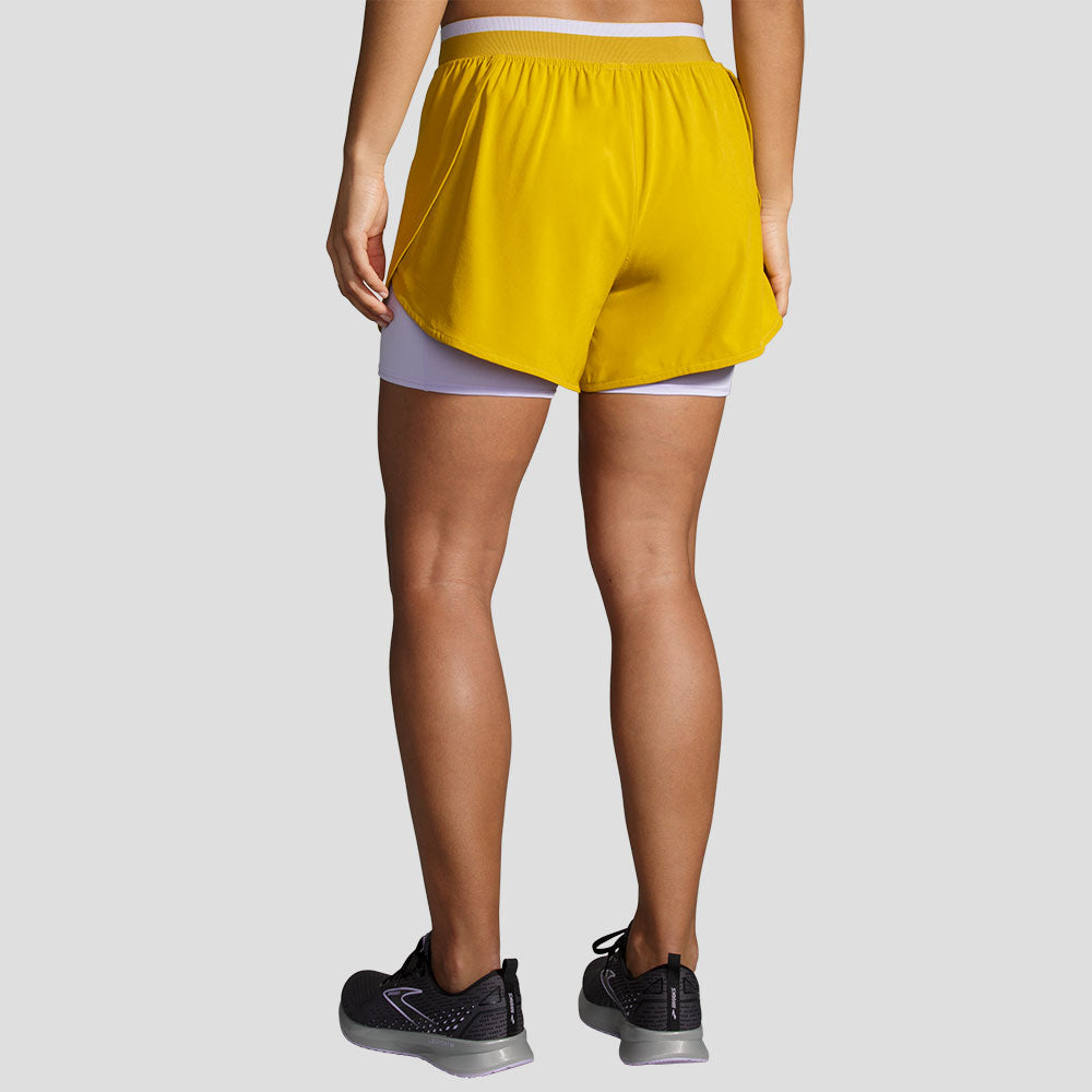 Brooks Run Within 4" 2-in-1 Short Women's