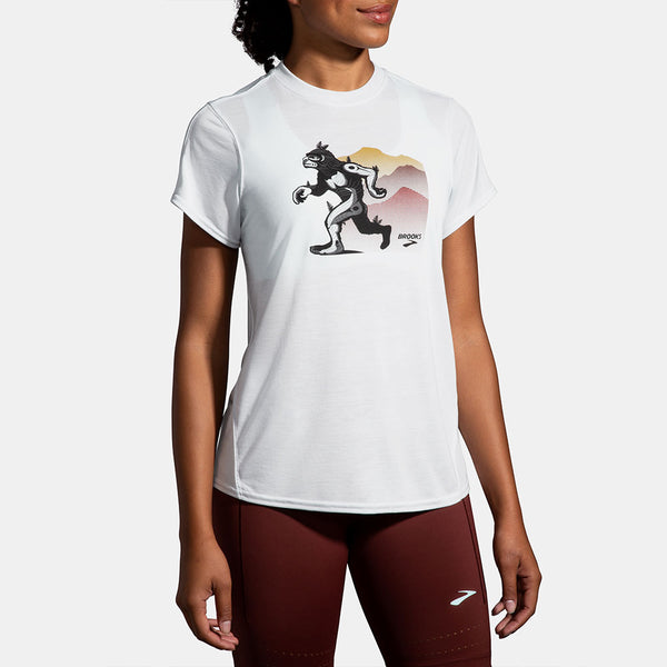 Brooks Distance Graphic Short Sleeve Spring 2022 Women's