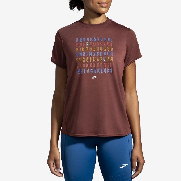 Brooks Distance Graphic Short Sleeve Spring 2022 Women's