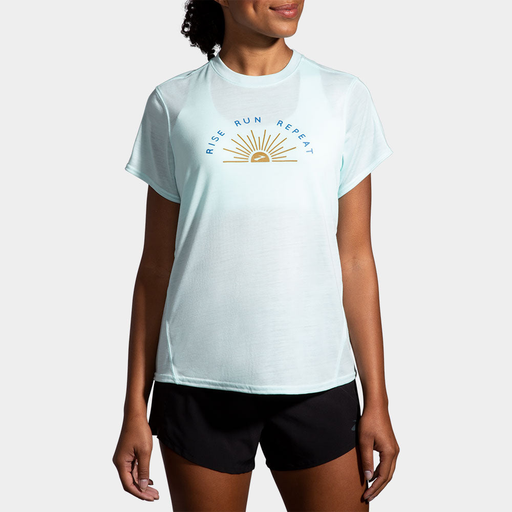 Brooks Distance Graphic Short Sleeve Spring 2022 Women's