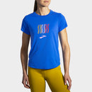 Brooks Distance Graphic Short Sleeve Spring 2022 Women's