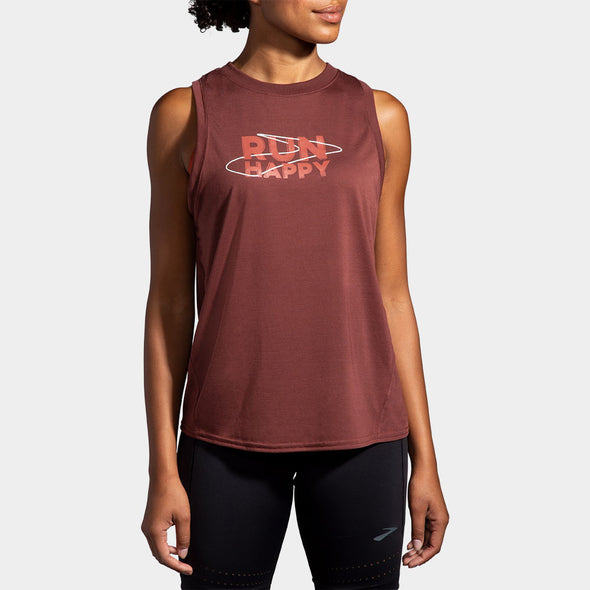 Brooks Distance Graphic Tank Spring 2022 Women's