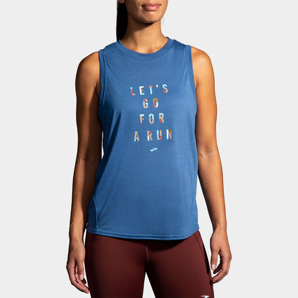 Brooks Distance Graphic Tank Spring 2022 Women's