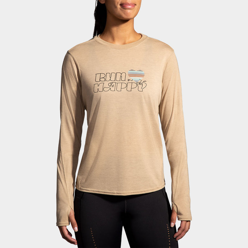 Brooks Distance Graphic Long Sleeve Women's