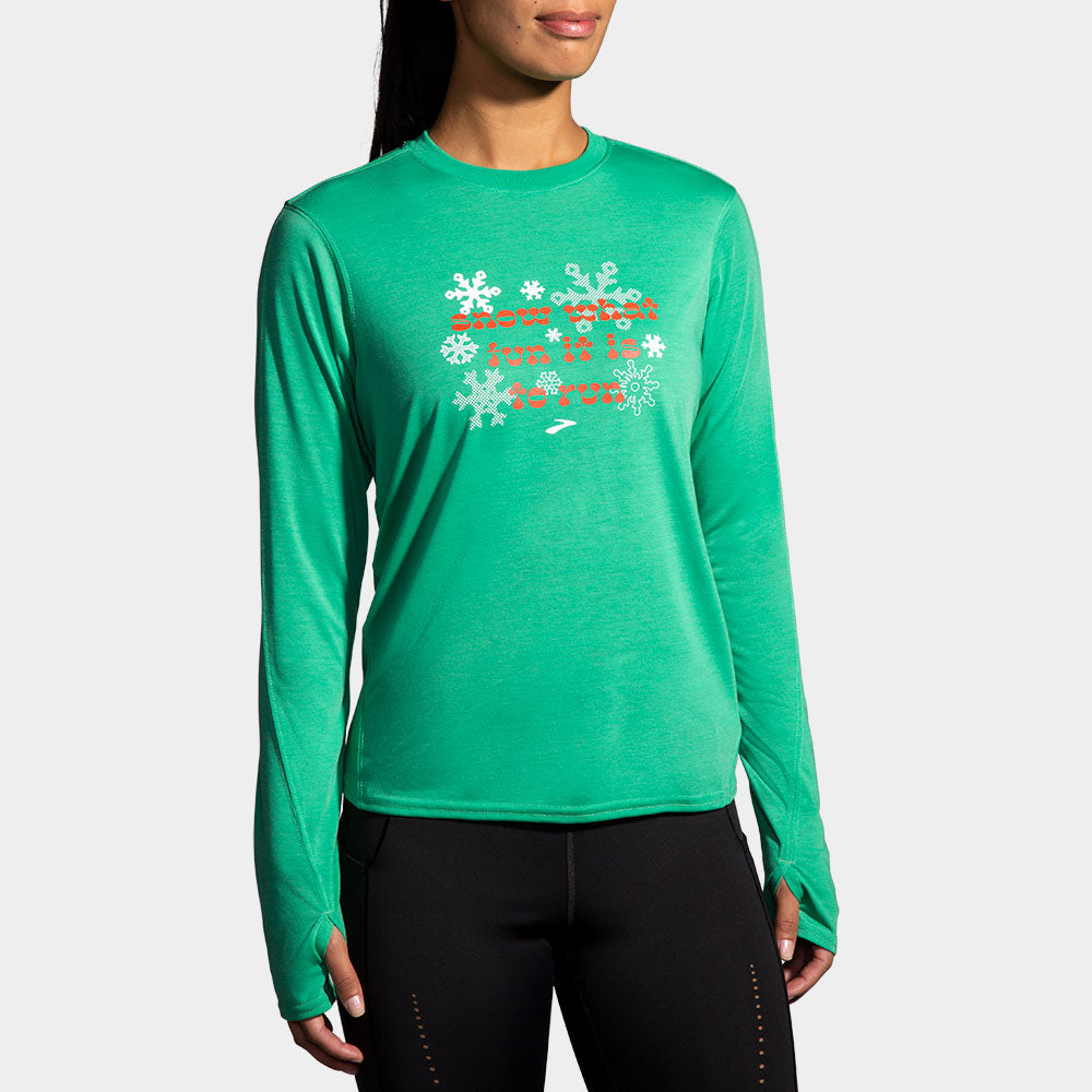 Brooks Distance Graphic Long Sleeve Women's