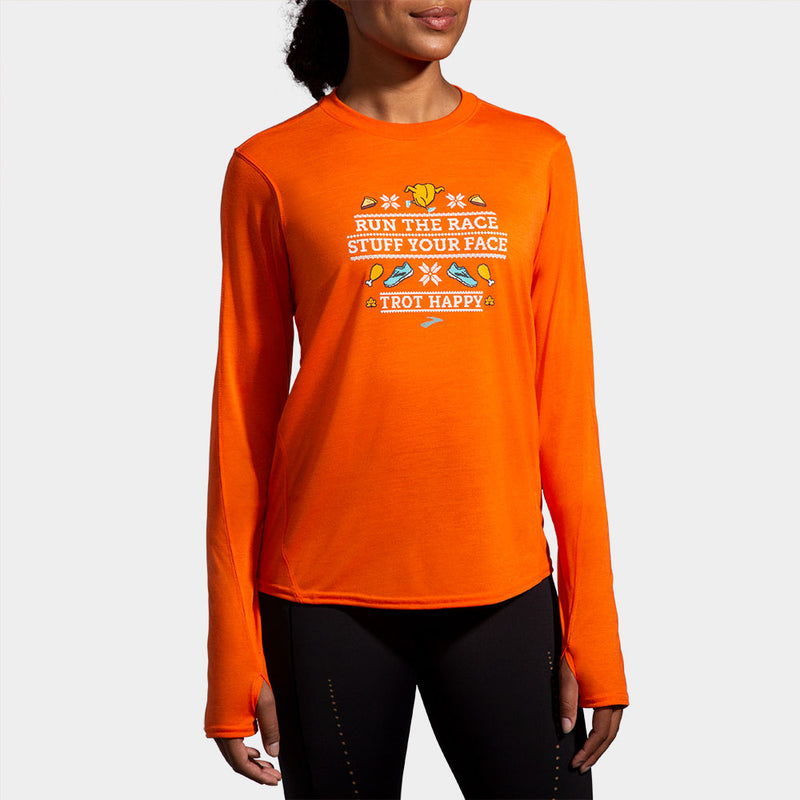 Brooks Distance Graphic Long Sleeve Women's