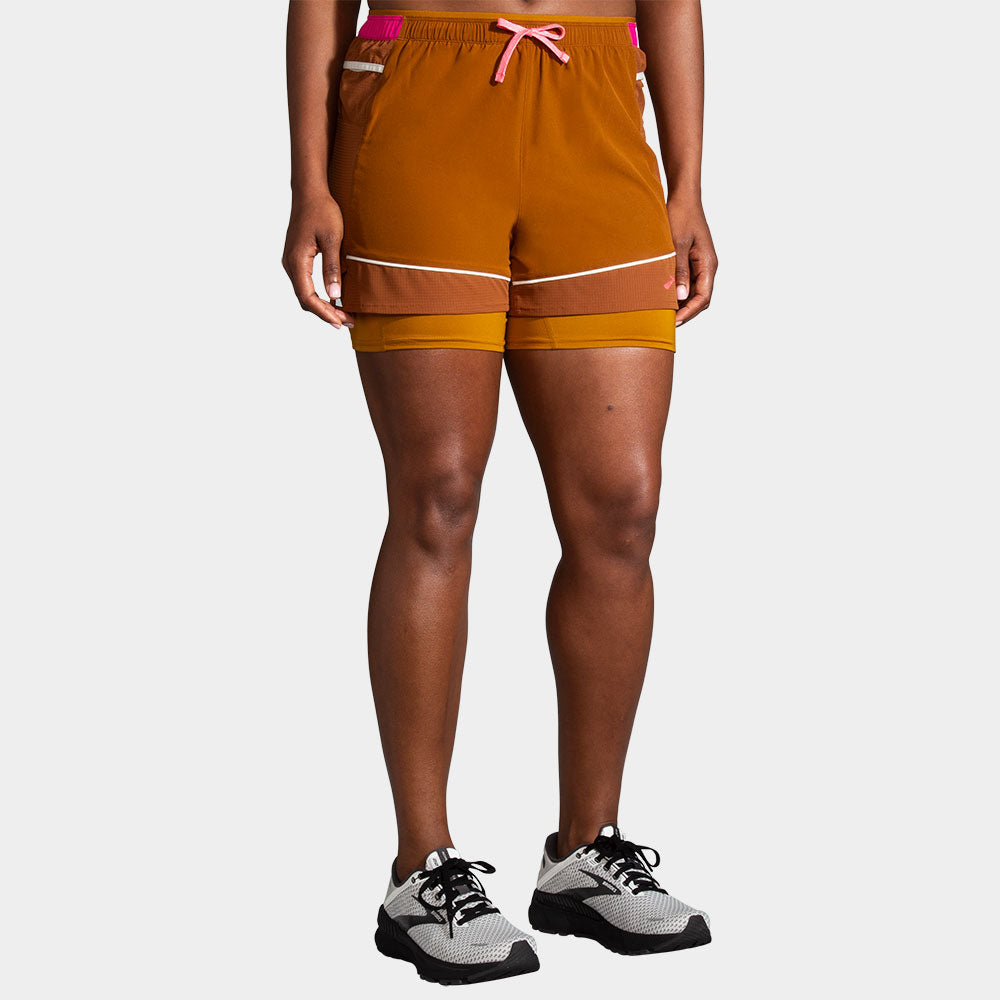 Brooks High Point 3" 2-in- Short Women's