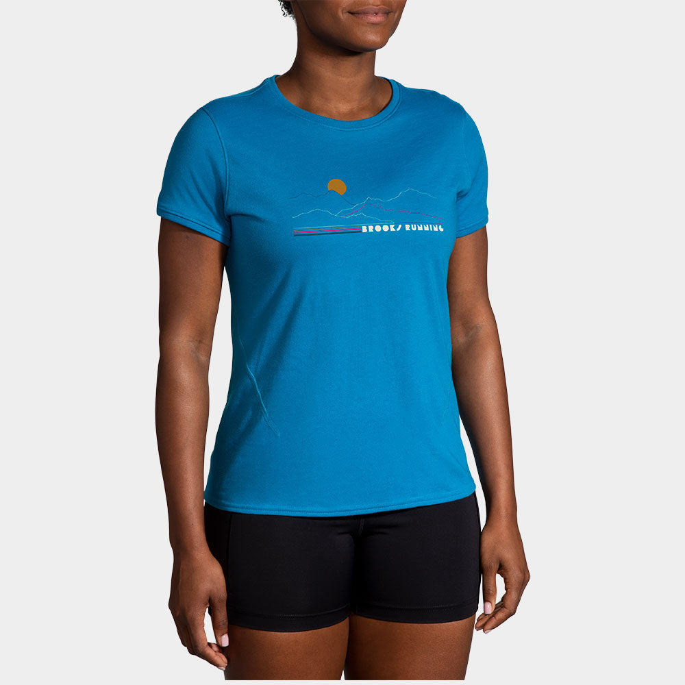Brooks Distance Short Sleeve 2.0 Women's – Holabird Sports
