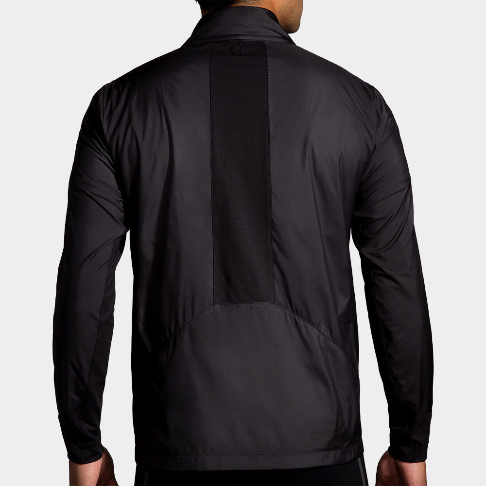 Brooks Men s Shield Hybrid 2.0 Jacket Small Black