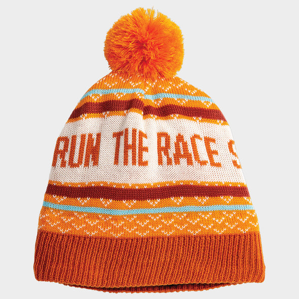 Brooks Heritage Pom Beanie