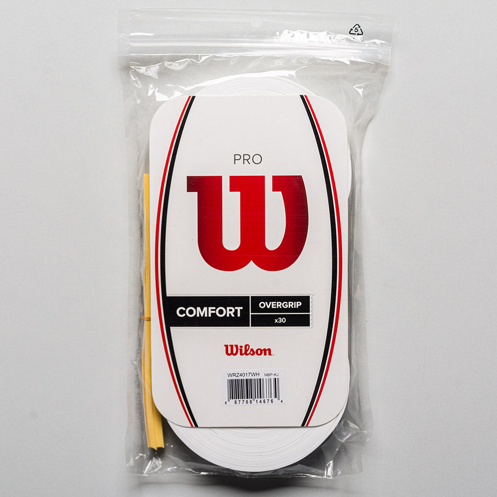 Wilson Pro Overgrip Comfort 12 Pack - Black - Tennis Overgrip