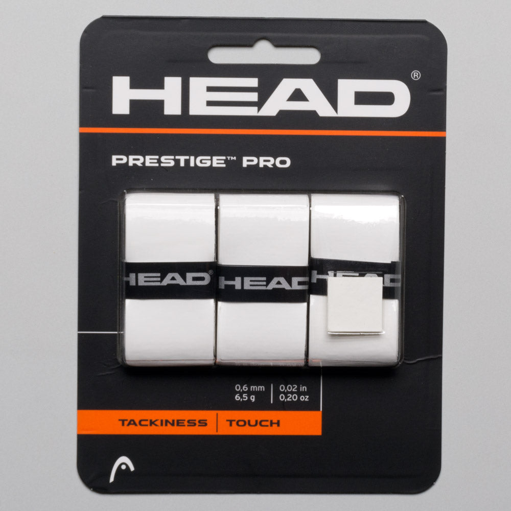 HEAD Prestige Pro Overgrip 3 Pack – Holabird Sports