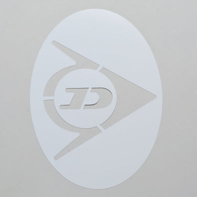 Dunlop Racquet Stencil