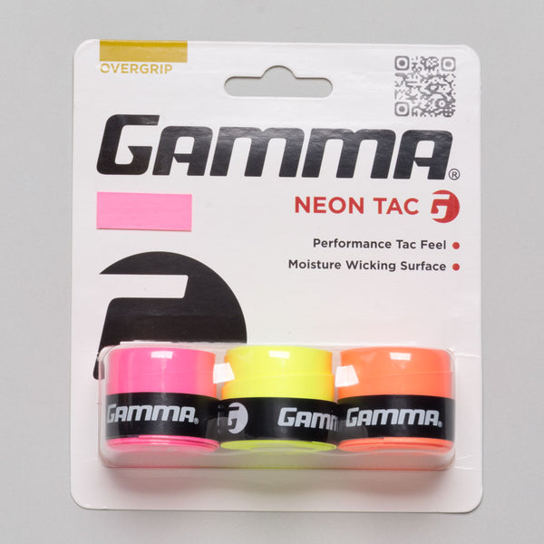 Gamma Neon Tac Overgrip 3 Pack
