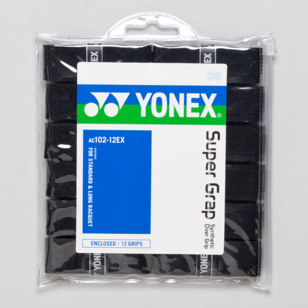 Yonex Super Grap Overgrip 12 Pack – Holabird Sports Yonex Super Grap Overgrip 12 Pack – Holabird Sports