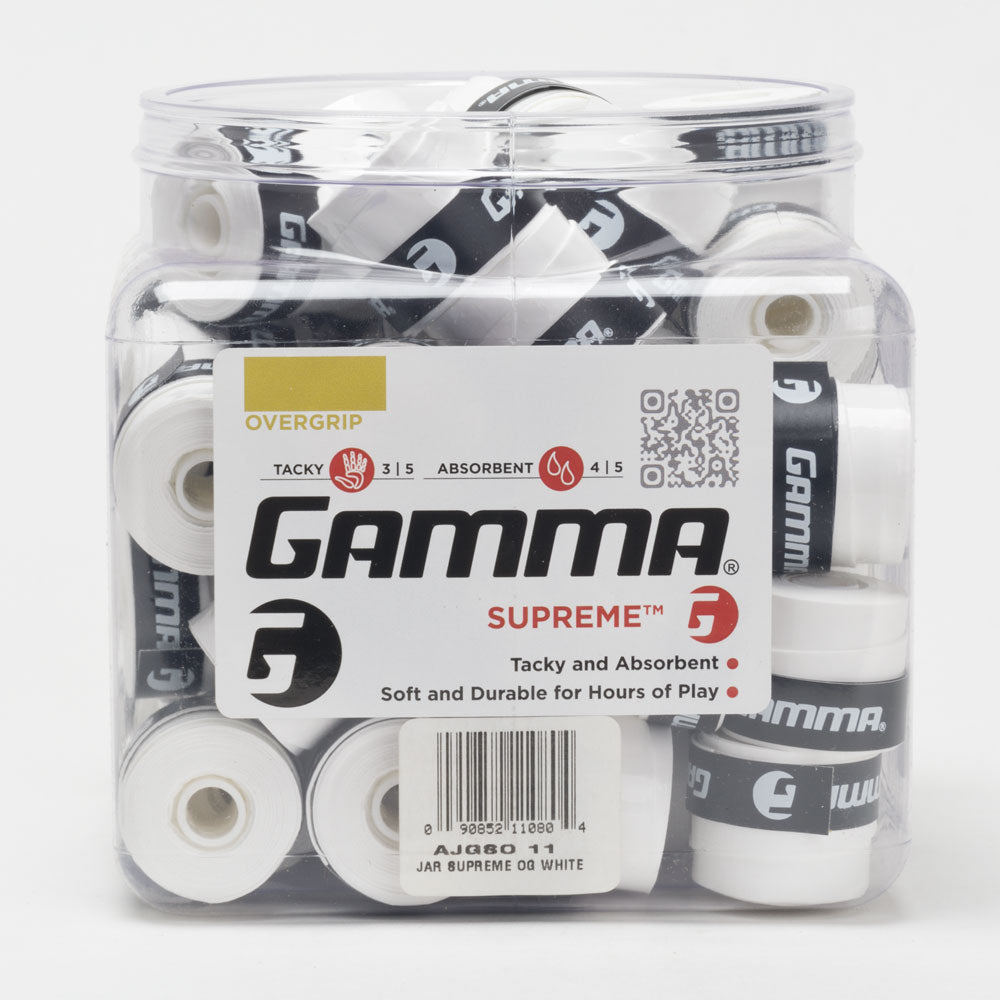 Gamma Supreme Overgrip Jar of 60