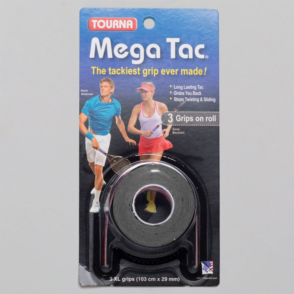 Tourna Mega Tac Overgrips 3 Pack
