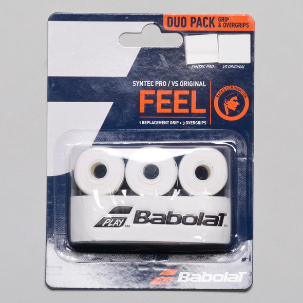 Babolat Syntec Pro + VS Original Grip Combo Pack