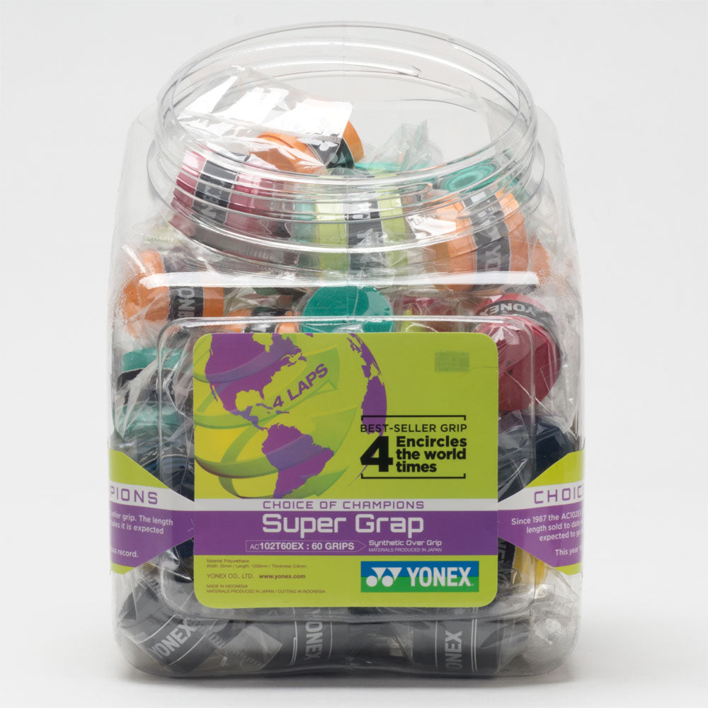 Yonex Super Grap Bucket (60 Count) – Holabird Sports