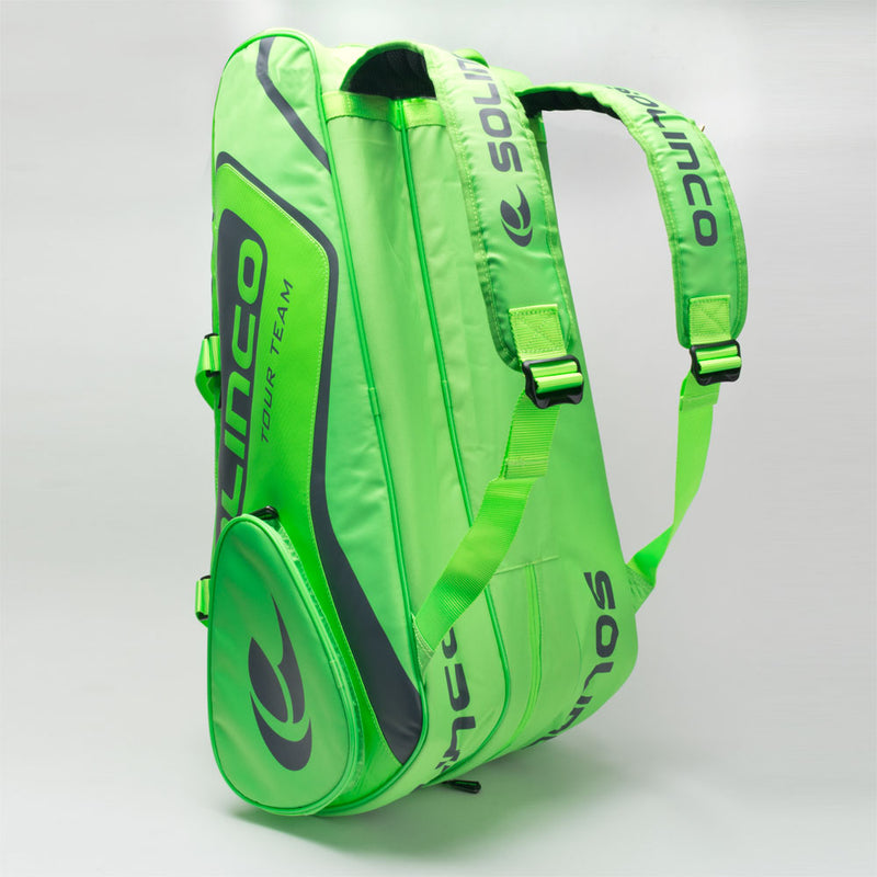 Solinco Tour 15-Pack Racquet Bag Neon Green