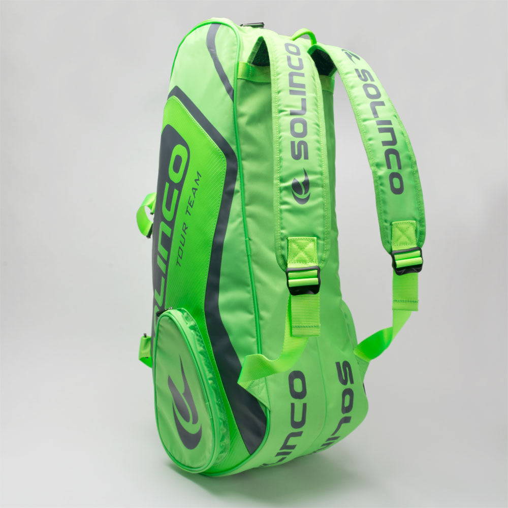 Solinco Tour 6-Pack Racquet Bag Neon Green