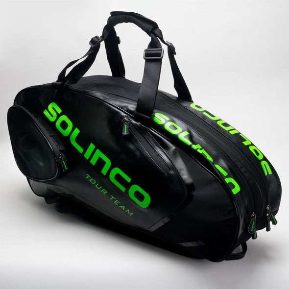 Solinco Tour 6-Pack Racquet Bag Black/Neon Green