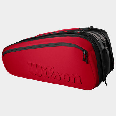 Wilson Super Tour 15 Pack Clash v2 Black/Red