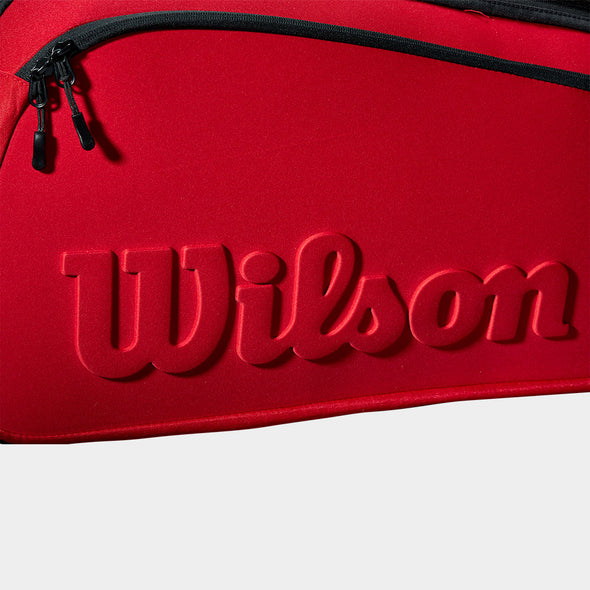 Wilson Super Tour 6 Pack Clash v2 Black/Red