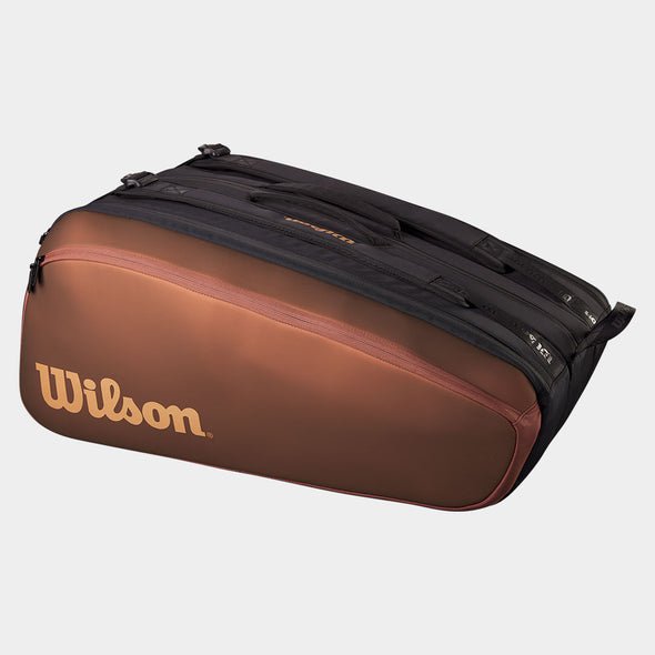 Wilson Super Tour 15 Pack Pro Staff v14 Desert Bronze