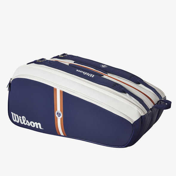 Wilson Roland Garros Super Tour 15 Pack Navy/White/Clay