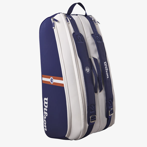Wilson Roland Garros Super Tour 9 Pack Navy/White/Clay