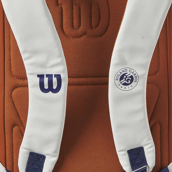 Wilson Roland Garros Super Tour Backpack Navy/White/Clay