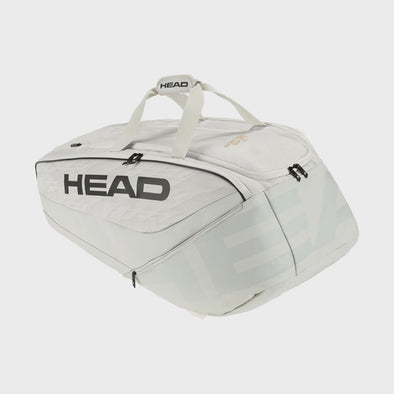 HEAD Pro X Racquet Bag XL 12 Pack Corduroy White/Black