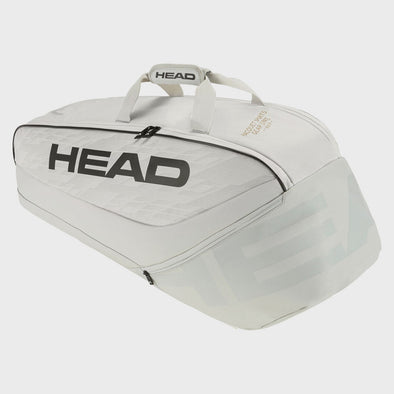 HEAD Pro X Racquet Bag M 6 Pack Corduroy White/White