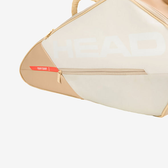 HEAD Tour Racquet Bag S 3 Pack Chamomile/Corduroy White