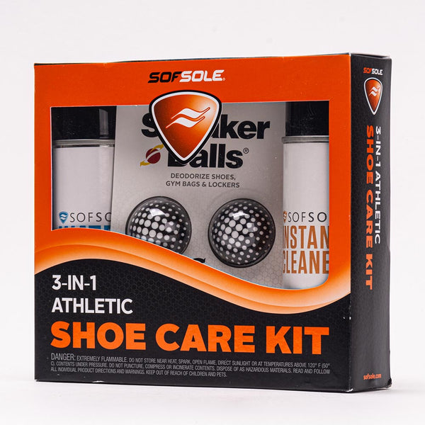 Sof Sole 3-in-1 Athletic Shoe Care Kit
