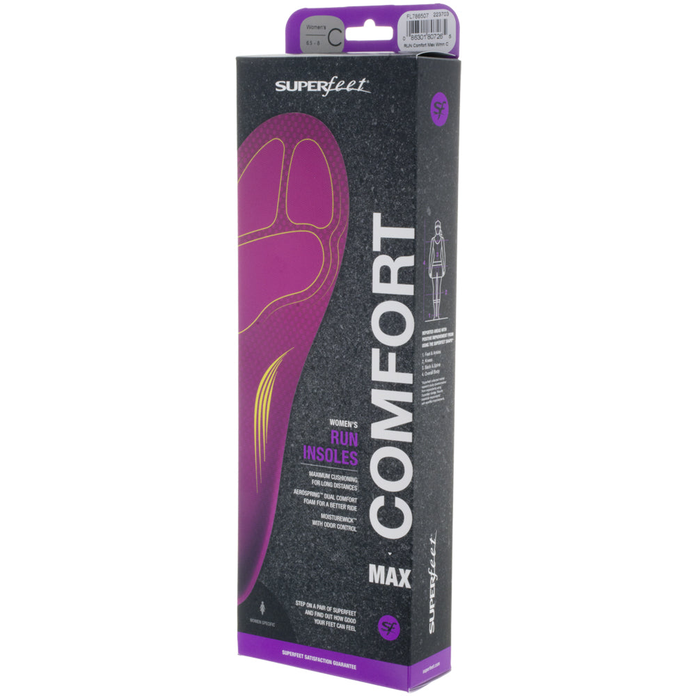 Superfeet RUN Comfort Max Women's Insoles â Holabird Sports