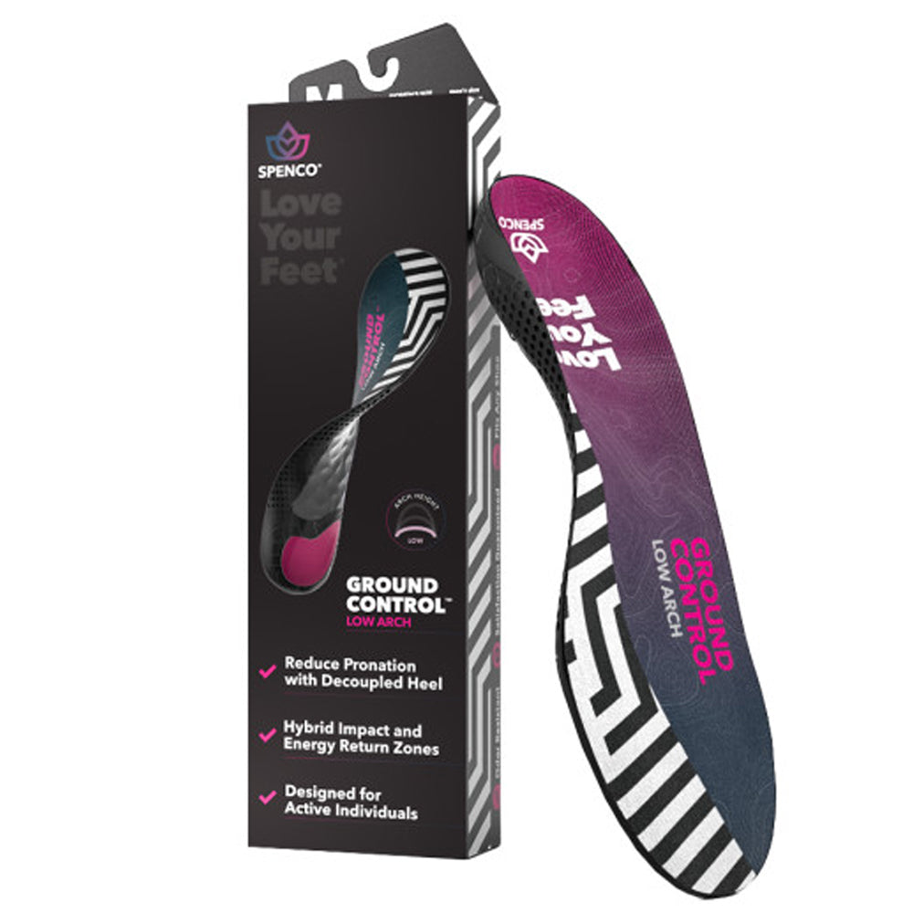 Spenco Ground Control Low Arch Insoles