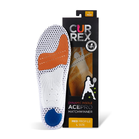 currex AcePRO Medium Profile Tennis Insole