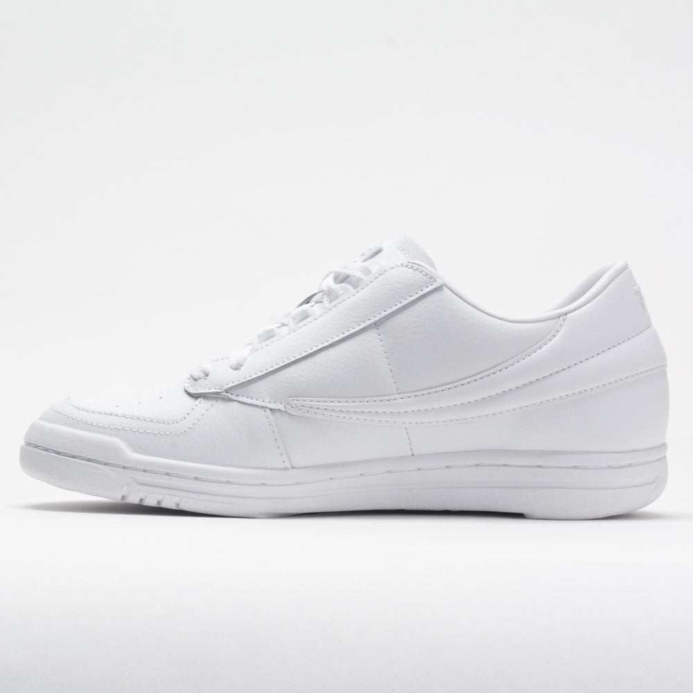 Molester vervangen daarna Fila Original Tennis Men's White/White/White – Holabird Sports