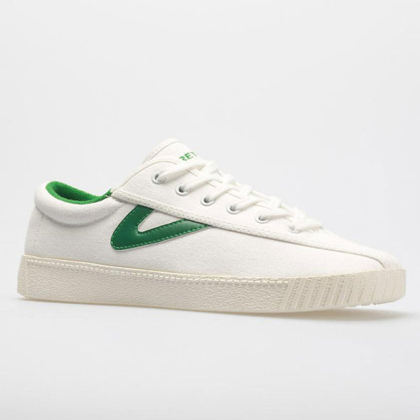Tretorn Nylite Plus Canvas Women's Vintage White/Green