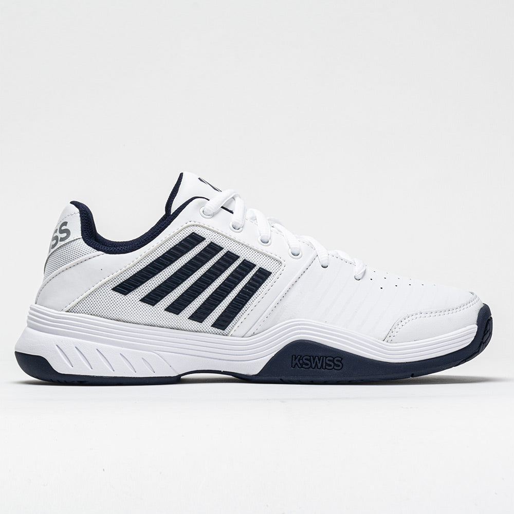 Kapper Langskomen heet K-Swiss Court Express Men's White/Navy – Holabird Sports