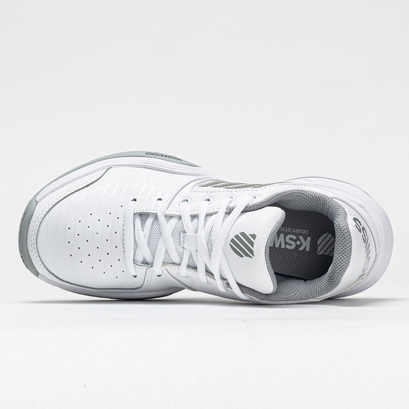 K-Swiss Court Express Women's White/Highrise/Silver